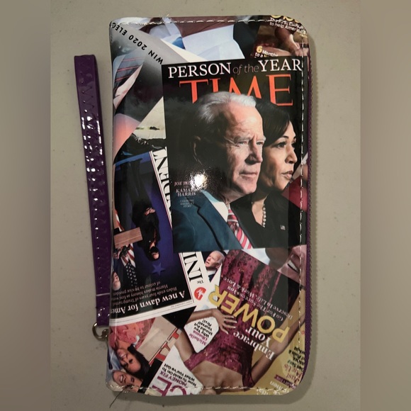 🇺🇸 New! Democratic Party Zip Around Wallet - Picture 2 of 3